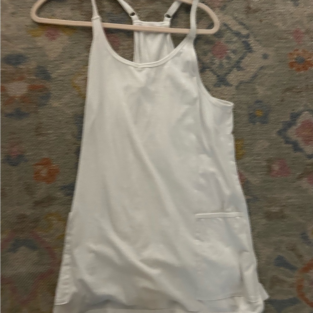 Women's White Sleepwear Chemise